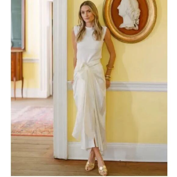 Julia Amory Dupioni Silk Cartagena Skirt Size Small - Picture 7 of 9